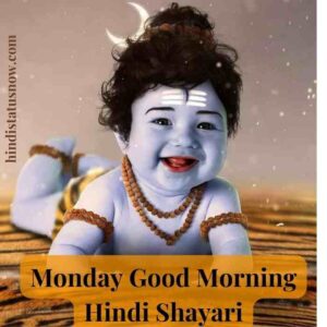 शुभ सोमवार | Monday Good Morning Hindi Shayari